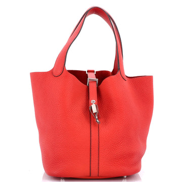 Hermes Picotin Lock Bag Clemence MM
