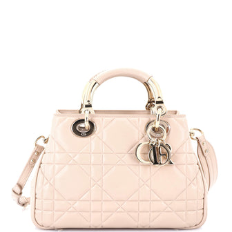 Christian Dior Lady 95.22 Bag Cannage Embossed Leather Small