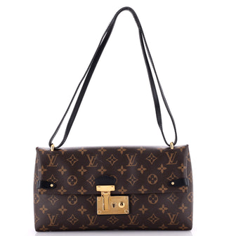 Louis Vuitton Sac Triangle Handbag Monogram Canvas PM
