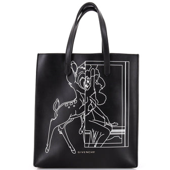 Givenchy Stargate Shopper Tote Printed Leather Small