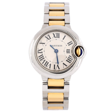 Cartier Ballon Bleu de Cartier Quartz Watch Stainless Steel and Yellow Gold 28