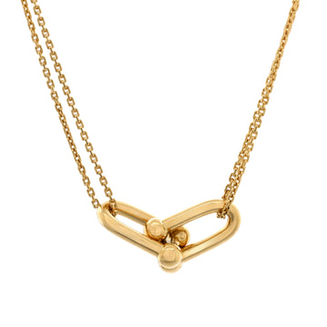 Tiffany & Co. HardWear Double Link Pendant Necklace 18K Yellow Gold