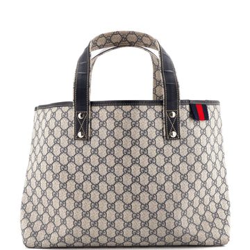 Gucci Web Loop Tote GG Coated Canvas Medium
