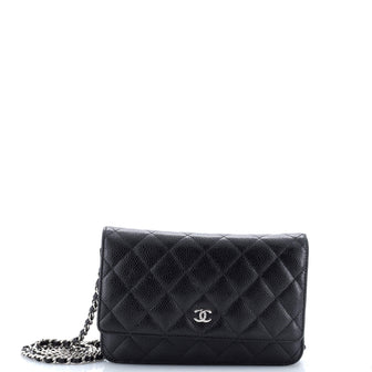 Chanel Wallet on Chain Quilted Caviar