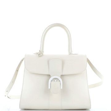 Delvaux Brillant Top Handle Bag Leather MM