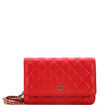 Chanel Wallet on Chain Quilted Caviar