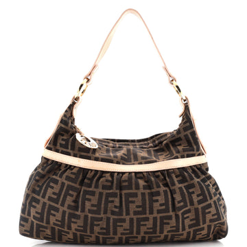 Fendi Chef Hobo Zucca Canvas Medium