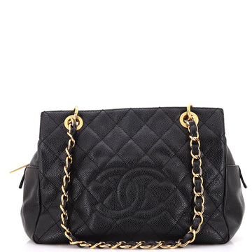 Chanel Petite Timeless Tote Quilted Caviar