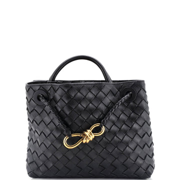 Bottega Veneta Andiamo Top Handle Bag Intrecciato Nappa Small
