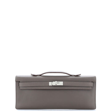 Hermes Kelly Cut Pochette Swift