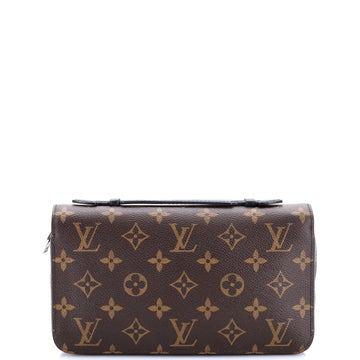 Louis Vuitton Zippy Wallet Macassar Monogram Canvas XL