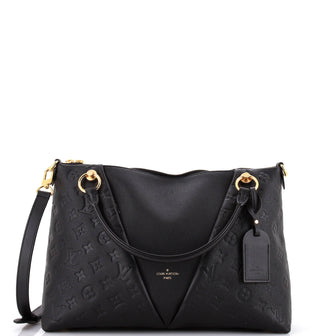 Louis Vuitton V Tote Monogram Empreinte Leather MM