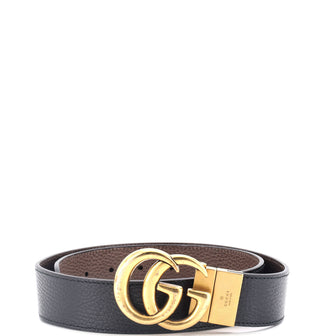 Gucci GG Marmont Reversible Belt Leather Wide