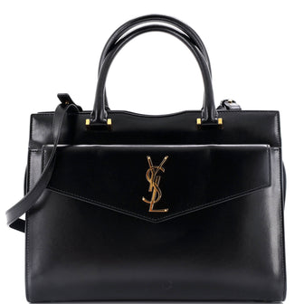 Saint Laurent Uptown Tote Leather Medium