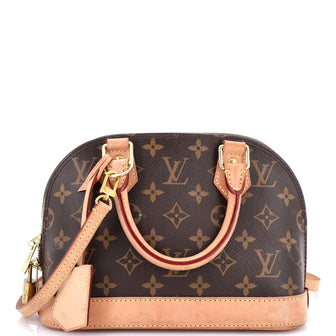 Louis Vuitton Alma Handbag Monogram Canvas BB