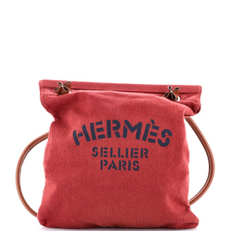 Hermes Aline Bag Toile MM