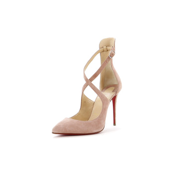 Christian Louboutin Women's Marlenarock Pumps Suede 100