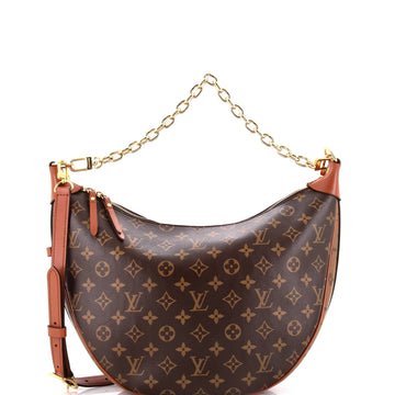 Louis Vuitton Loop Hobo Reverse Monogram Canvas