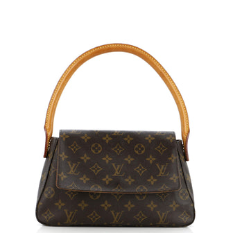 Louis Vuitton Looping Handbag Monogram Canvas Mini