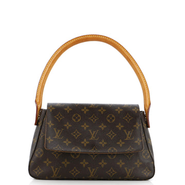 Louis Vuitton Looping Handbag Monogram Canvas Mini