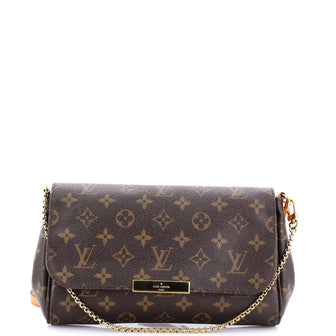 Louis Vuitton Favorite Handbag Monogram Canvas MM