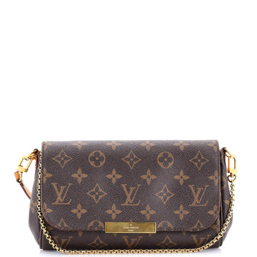 Louis Vuitton Favorite Handbag Monogram Canvas MM