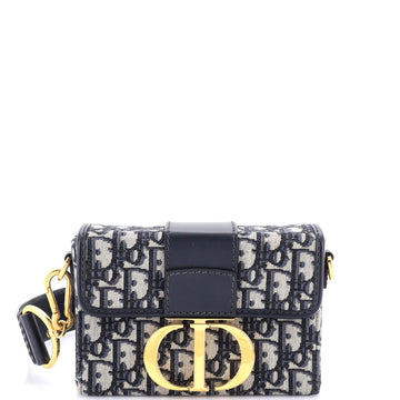 Christian Dior 30 Montaigne Box Bag Oblique Canvas
