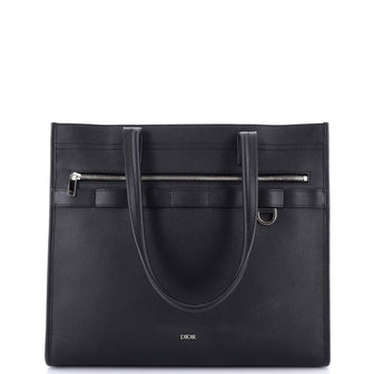 Christian Dior Safari Tote Leather Large