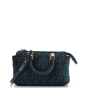 Fendi By The Way Top Handle Bag Zucchino Canvas Mini