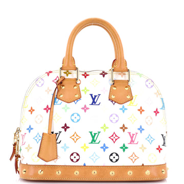 Louis Vuitton Alma NM Handbag Monogram Multicolor PM