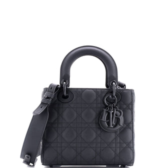 Christian Dior Ultra Matte My ABCDior Lady Dior Bag Cannage Quilt Calfskin