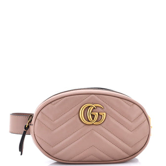 Gucci GG Marmont Belt Bag Matelasse Leather