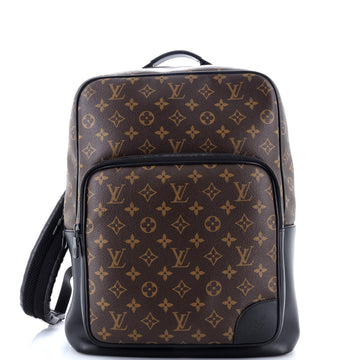 Louis Vuitton Dean Backpack Macassar Monogram Canvas