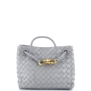 Bottega Veneta Andiamo Top Handle Bag Intrecciato Nappa Small