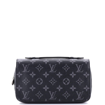 Louis Vuitton Zippy Wallet Monogram Eclipse Canvas XL