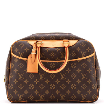 Louis Vuitton Deauville Handbag Monogram Canvas