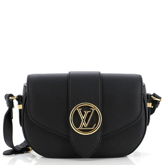 Louis Vuitton LV Pont 9 Soft Bag Leather MM