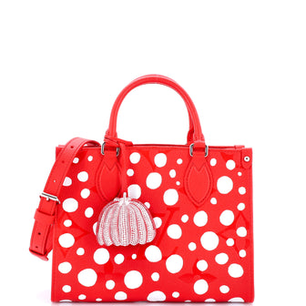 Louis Vuitton OnTheGo Tote Yayoi Kusama Infinity Dots Monogram Empreinte Giant PM
