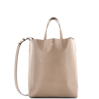 Celine Vertical Cabas Tote Grained Calfskin Small