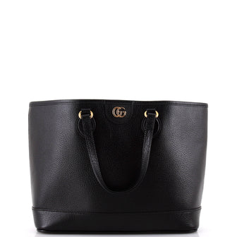 Gucci Ophidia Top Handle Shopping Tote Leather Small