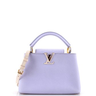 Louis Vuitton Braided Chain Capucines Bag Taurillion Leather BB