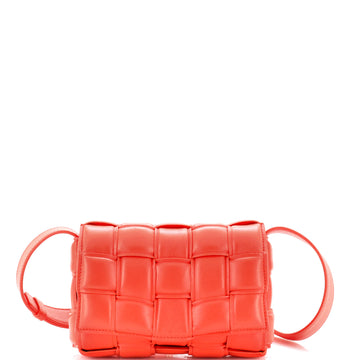 Bottega Veneta Cassette Crossbody Bag Padded Maxi Intrecciato Leather Small