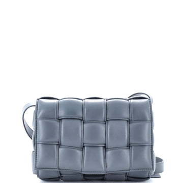 Bottega Veneta Cassette Crossbody Bag Padded Maxi Intrecciato Leather Small