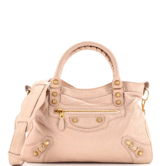 Balenciaga Town Giant Studs Bag Leather