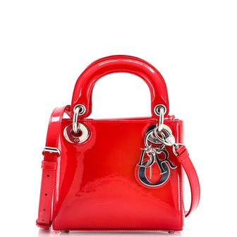 Christian Dior Lady Dior NM Bag Patent Mini
