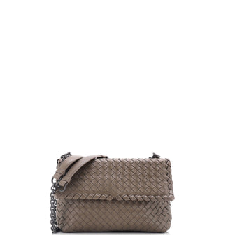 Bottega Veneta Olimpia Crossbody Bag Intrecciato Nappa Small