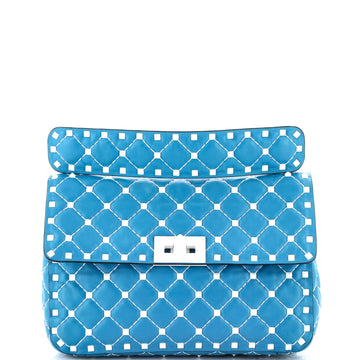 Valentino Garavani Free Rockstud Spike Flap Bag Quilted Leather Medium