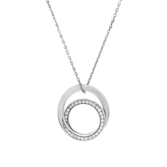 Cartier Etincelle de Cartier Pendant Necklace 18K White Gold with Diamonds