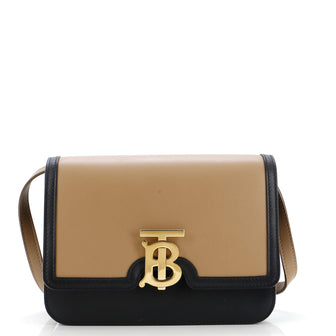 Burberry TB Flap Bag Leather Small