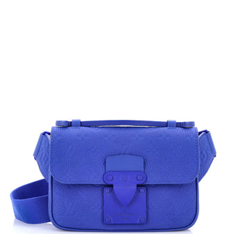 Louis Vuitton S Lock Sling Bag Monogram Taurillon Leather